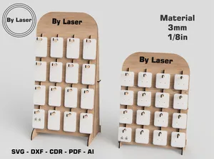 Modern Retail Display Rack – Freestanding Shop Display Stand for Product & Merchandise Organization - Product Image 3
