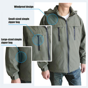 Unisex Waterproof <b>Camo</b> Soft Shell Fleece <b>Jackets</b> <b>Men's</b> Stand Collar Canvas Style Camouflage Soft Shell for All - Product Image 4