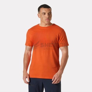 เสื้อยืดผ้าฝ้ายเฮฟวี่เวทพรีเมี่ยมออกแบบสกรีนได้ตามต้องการเสื้อผ้าแนวสตรีทไม่มีลายพิมพ์โลโก้ - Product Image 4