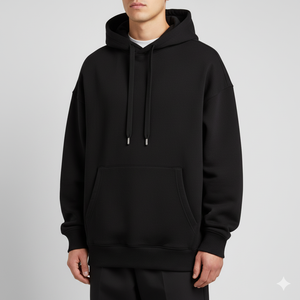 2025 Otoño temporada hombres 100% algodón peso pesado polar pulóver Sudadera con capucha personalizado Digital OEM servicio al por mayor de gran tamaño Sudadera con capucha Logo - Product Image 4