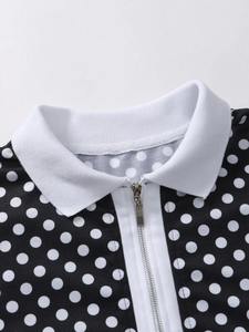 Polos décontractés de qualité supérieure pour hommes Chemises de golf unies à manches courtes en coton tricoté et polyester imprimées sur mesure - Product Image 3