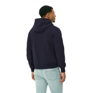 Sweat à capuche épais pour homme, 100 % coton molletonné, respirant et séchage rapide, impression numérique, poche, impression personnalisée, OEM - Product Image 4
