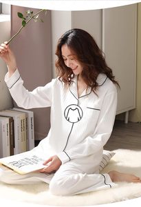 Conjuntos de pijama de seda sintética para mujer, Blusa de manga corta sólida de verano, y traje Tops, ropa de dormir de satén para el hogar, ropa de descanso - Product Image 5