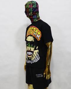 Nuevas llegadas Hombres Hell Camiseta de algodón Camiseta personalizada Nfc Scan Impresión de gran tamaño Camiseta de manga corta Hip Hop - Product Image 5