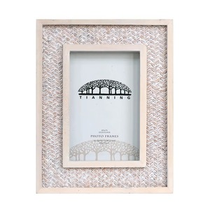 กรอบรูปไม้คุณภาพสูงสไตล์โมเดิร์น ขนาด 4x6 5x7 8x10 A3 A4 สำหรับตกแต่งบ้าน - Product Image 2