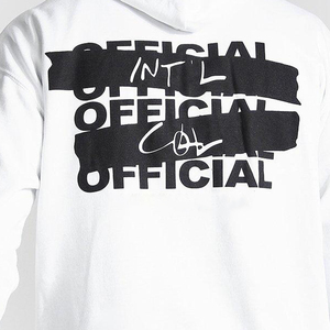 Custom 6XL Heavyweight <b>Oversized</b> <b>Fleece</b> 100% Cotton Windproof Puff Printed <b>Mens</b> Winter Streetwear <b>Hoodie</b> - Product Image 3