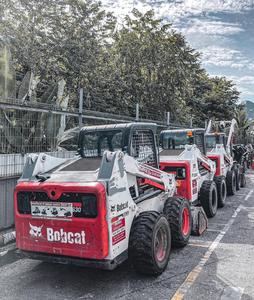 ขายดีที่สุด เครื่องจักรก่อสร้างมือสอง ปี 2021 BOBCAT รถตักล้อยางขนาดเล็ก/รถตักแบบสกิดสเตียร์ รุ่น T870 - Product Image 5