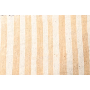 Tapis turc 1,6 x 3,2 pieds, petit tapis vintage, tapis rayé jaune et blanc - Product Image 5