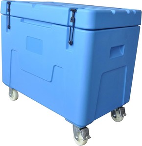 Sac de stockage pour glace sèche 11 pieds cubes avec roues, bac isotherme en PE de qualité alimentaire, grande capacité - Product Image 3