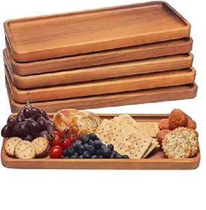 Plato de Madera de Acacia para Servir, Diseño de Fabricante al por Mayor, Proveedor de Platos de Madera para Servir, Plato de Madera para Servir de Alta Venta - Product Image 4