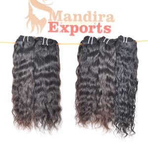 100% Barato Ninguno enredo color natural rizado cabello rizado crudo sin procesar cutícula alineada paquete al por mayor indio templo cabello humano - Product Image 6