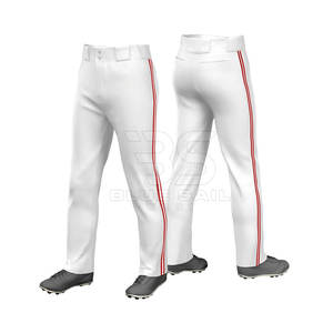 Ropa deportiva Personalización Logo Pantalón de béisbol Su propio diseño Precio de fábrica Pantalones de béisbol y softbol - Product Image 1