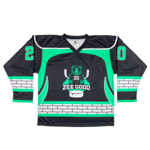 Camisetas Deportivas Personalizadas con Logotipo, Impresión Digital, Transpirables, para Hockey sobre Hielo y Fútbol - Product Image 1