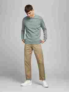 Sudaderas de Invierno para Hombre al por Mayor, de Alta Calidad, Cuello Redondo, Manga Larga, Color Sólido, Personalizables con Bordado, de Algodón/Poliéster, de Secado Rápido - Product Image 2