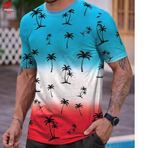 T-shirts graphiques décontractés pour hommes, en coton, style streetwear, coupe décontractée, respirants, pour un usage quotidien, tenue tendance d'été - Product Image 2