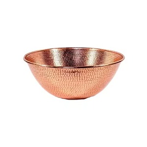 Évier moderne en cuivre avec fini poli élégant et durable, parfait pour les cuisines chics, les salles de bains luxueuses - Product Image 6