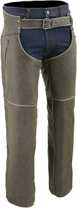 durable leather chaps suitable regular outdoor use leather chaps classic look with modern comfort leather chaps - Product Image 6