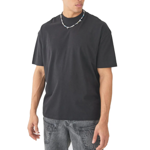 ODM coupe ample classique bouffée sérigraphié hommes t-shirt à manches courtes numérique imprimé surdimensionné t-shirt d'été pour garçons adultes - Product Image 1