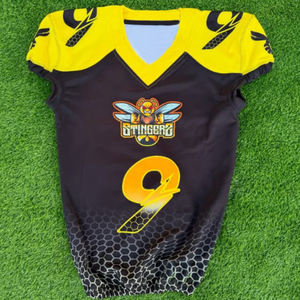 Uniformes de fútbol americano del equipo personalizado profesional, uniformes de fútbol americano reversibles - Product Image 4