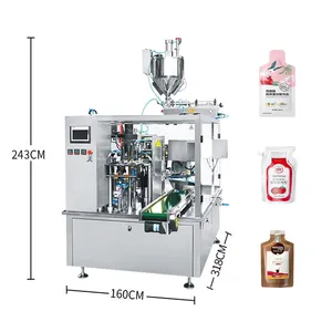 Werkspreis Maschine zur Verpackung von Flüssigkeiten in beuteln Saftbeutel Beutel-Befüll- und Verschlussmaschine