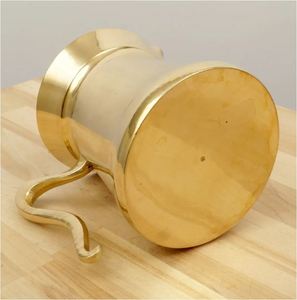 Taza de latón de excelente diseño, producto en oferta para beber cóctel, refrescos en casa, cocina, mesa, restaurante decorativo, venta al por mayor - Product Image 6