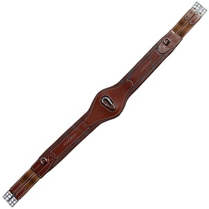 Sangle en cuir avec boucle en acier inoxydable rembourrée en fourrure douce avec circonférence en cuir personnalisée robuste - Product Image 1