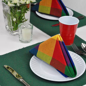 Manteles individuales de algodón personalizados para mesa, alfombrillas de comedor transpirables ecológicas, uso de ropa de cama sostenible, suministro mayorista personalizado OEM - Product Image 5