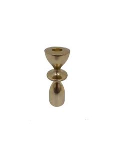 New Arrival Gold Colour Aluminum Home Decorative Candle Stand T <b>Lite</b> Holder Brass Finishing Handmade Customized - Product Image 3