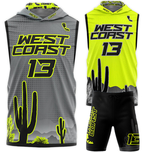 Wholesale Custom Team 7v7 Football Uniform Printed Sublimated Jerseys <b>Sets</b> Quick Dry Breathable 100% Polyester Fabric Plus Size - Product Image 5