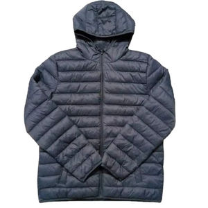 Blouson Bomber Casual Imperméable pour Hommes d'Hiver avec Rembourrage Épais de la Capuche en Polyester/Coton Col Montant Service OEM - Product Image 1