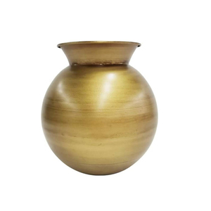 Modern Hot Selling Fashionable for Home Decoration Plant <b>Stand</b> Wonderfully Designed Flower <b>Vases</b> Metal <b>Vases</b> Gold Finishing - Product Image 3