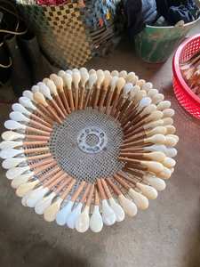 Cuillère en nacre polie de haute qualité pour glace, café, caviar – Idéale pour hôtels, cafés, restaurants et événements festifs - Product Image 3