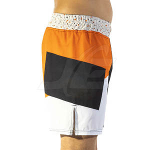 Short MMA de haute qualité pour hommes Meilleure vente Arts martiaux Porter des shorts de couleur unie personnalisables à séchage rapide et respirants pour hommes - Product Image 3