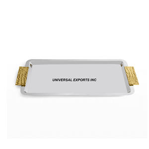 Bandeja de Chocolate de Metal con forma de rectángulo con estilo clásico hecho a mano, plato de Chocolate decorativo martillado ecológico nuevo - Product Image 2