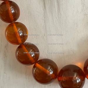 Collier fait main pour femmes en perles de résine multi-formes multi-nuances Colliers de perles épais Bijoux de mode - Product Image 3