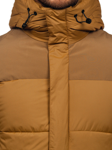 Fashion Oversized <b>Bubble</b> Puffer Jacket Water Resistant Winter <b>Coat</b> with High Collar and Custom Branding Options - Product Image 4