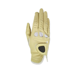 Venta al por mayor Guantes de golf deportivos de moda de alta calidad para mujer Diseño de pantalla táctil antideslizante Dedo completo Correa ajustable Cabretta - Product Image 1