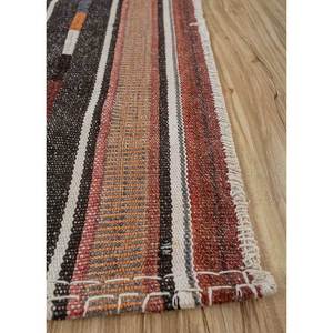 พรมขนสัตว์ถักมือสีเบจและสีน้ำตาล Nuray รุ่น Pae-4319 ลายทาง สำหรับตกแต่งห้องนั่งเล่น ขนาด 9x12 ฟุต เหมาะสำหรับวัยรุ่น - Product Image 4