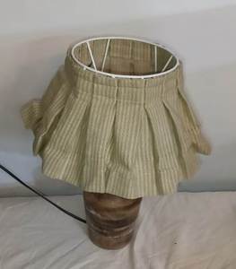 Couteau vintage abat-jour plissé abat-jour jupe ikat tissu imprimé pour lampe de table intérieure accessoires d'éclairage couverture - Product Image 5