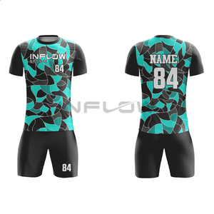 Adult Soccer Jersey Breathable Polyester Football Uniform Personalized Name Logo Sublimation Print Top Soccer Wear soccer jersey - Product Image 4