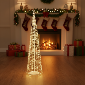 LED 43225 <b>Christmas</b> <b>Tree</b> 40 Lights <b>Cone</b> (D20 H80 Cm) for Mercury <b>Cone</b> (D20 H80 Cm) 40 - Product Image 3