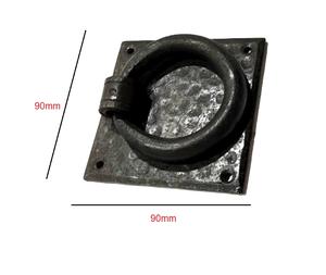 Aldaba de puerta de hierro fundido aldaba de puerta de nuevo aspecto acabado antiguo aldaba de puerta de hierro fundido - Product Image 4