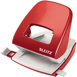 เครื่องเจาะกระดาษ Leitz NeXXt 5008 ขนาด 8 ซม. สำหรับเจาะ 30 แผ่น (80 กรัม/ตร.ม.) สีแดง พร้อมรางหยุด สำหรับเจาะกระดาษ 30 แผ่น หนา 80 กรัม/ตร.ม. - Product Image 3