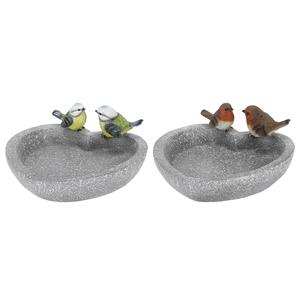 ESSCHERT Design Baño para Pájaros en Forma de Corazón, Paquete de 6 Unidades Surtidas para Observación de Aves en el Jardín - Product Image 1