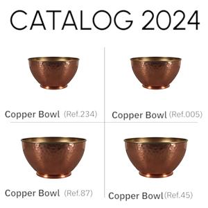 Bols Martelés en Cuivre Écologique Qualité Assurée pour la Maison, Plats de Chargeur Créatifs de l'Inde, Meilleure quantité minimale de commande, 100 Pièces - Product Image 6