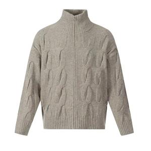 เสื้อสเวตเตอร์ถักแบบสวมหัวสำหรับฤดูหนาวกันรอยยับออกแบบโลโก้ได้ตามต้องการ - Product Image 4