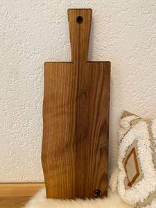 Tabla de cortar de madera de Acacia Rectangular hecha a mano, bandeja de servicio de cocina rústica tallada Floral, tabla de madera decorativa para servir - Product Image 6