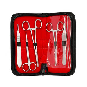 Kit de suture pour la formation chirurgicale, comprenant des ciseaux, des pinces, un coussin de suture en silicone, une aiguille, à un prix raisonnable - Product Image 2