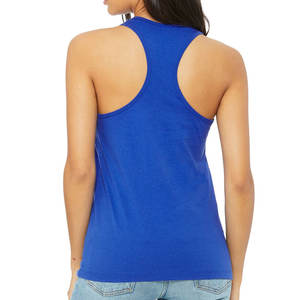 Débardeurs à dos nageur Bella Canvas pour femmes en jersey bleu royal - Product Image 2