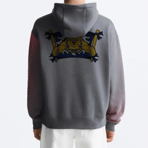 Sweat-shirts d'automne en chenille brodée, qualité supérieure, prix abordable, respirants, 100 % coton, coupe oversize pour homme, écologiques - Product Image 2